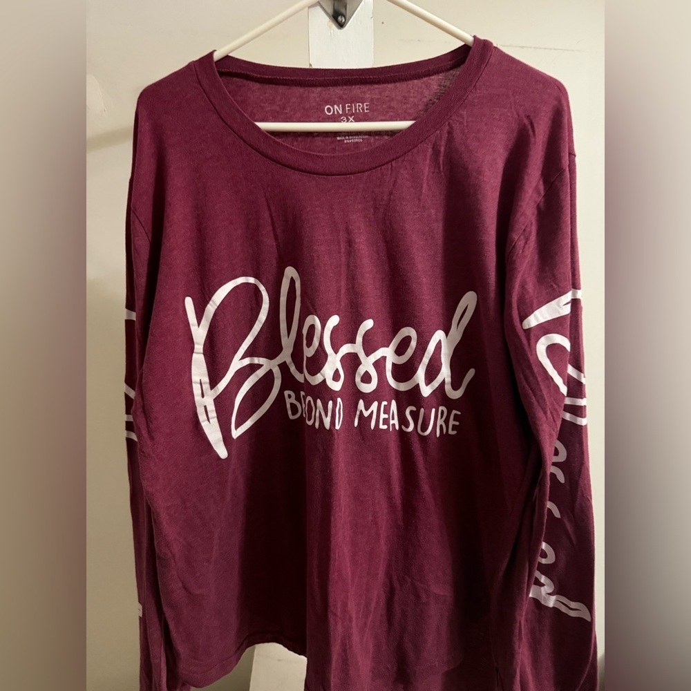 Blessed Beyond Measure Psalm 84:10 Long Sleeve Tee Shirt